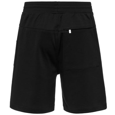Shorts Man THEOTIME LIGHT SPACER Sport  Shorts BLACK PURE Dressed Front (jpg Rgb)	
