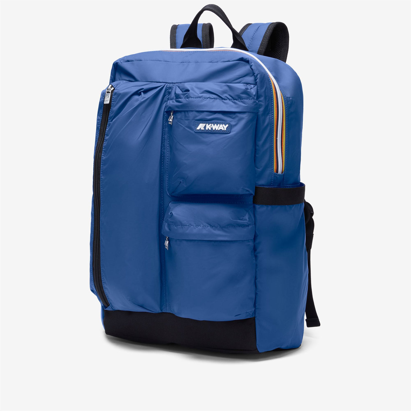 Bags Unisex AMBERT Backpack BLUE DEEP Dressed Front (jpg Rgb)	