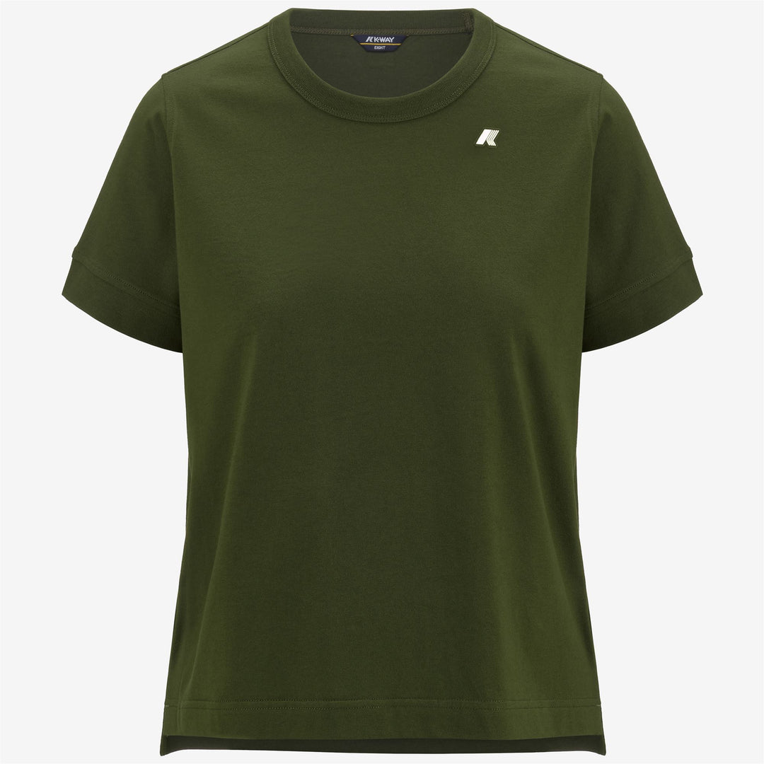 T-ShirtsTop Woman EMEL JERSEY T-Shirt GREEN CYPRESS Photo (jpg Rgb)			