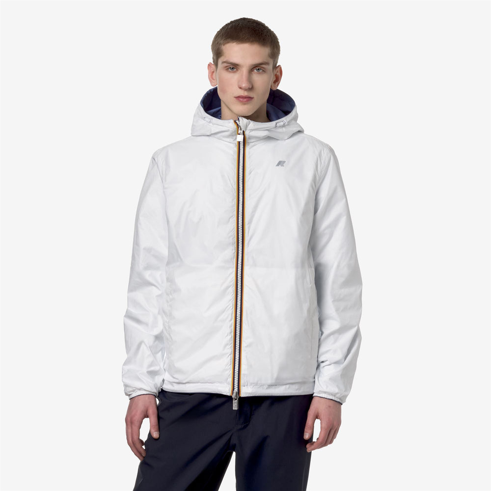 Blue Men's Reversible Short Jacket for Variable Weather 02