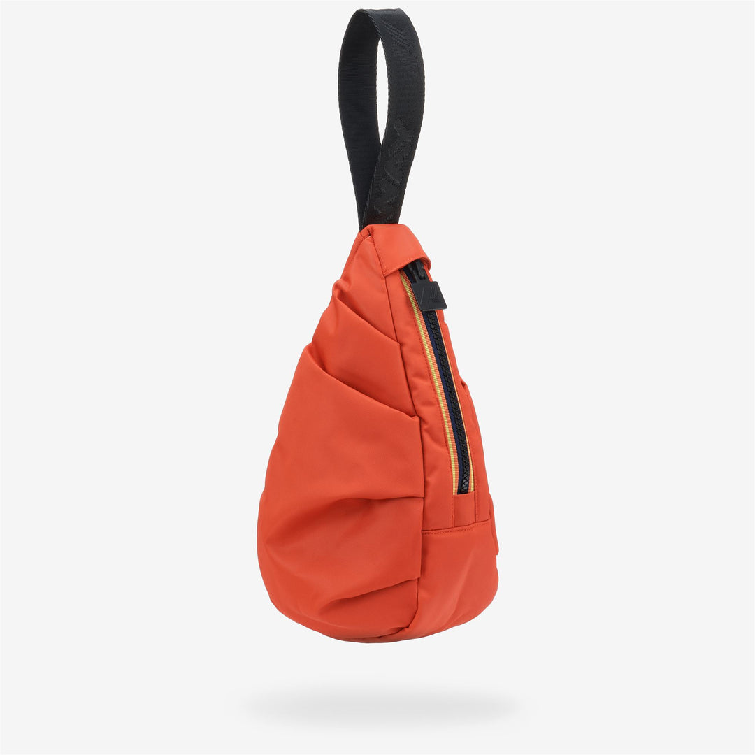 Bolsa Pouch unisex naranja para uso urbano con asa ajustable 01