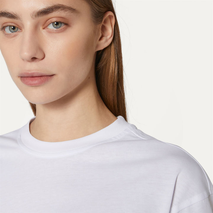T-ShirtsTop Woman RUBY T-Shirt WHITE Detail Double				