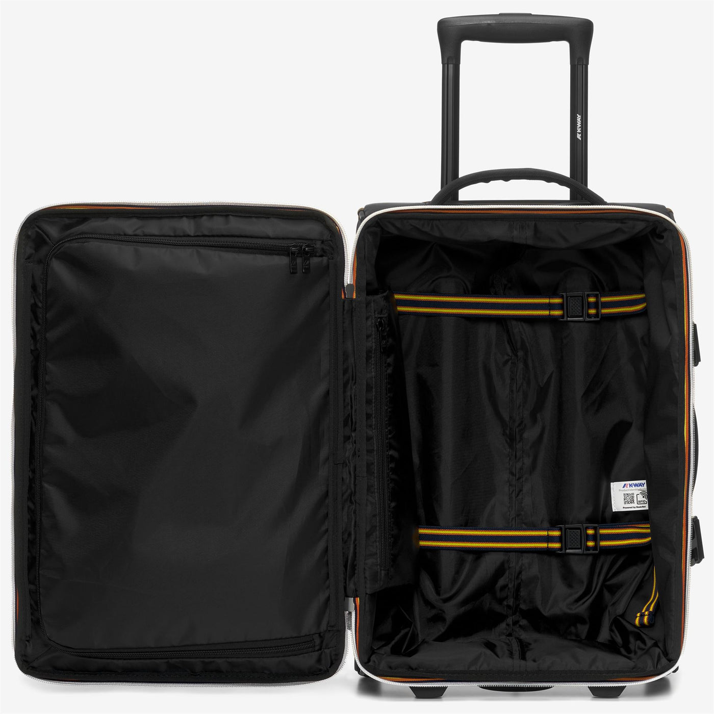 Luggage Bags Unisex BLOSSAC S Trolley BLACK PURE-BLACK PURE Dressed Side (jpg Rgb)		