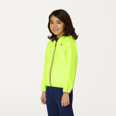 Jackets Boy P. JACQUES PLUS DOUBLE FLUO Short YELLOW FLUO-GREY Detail (jpg Rgb)			