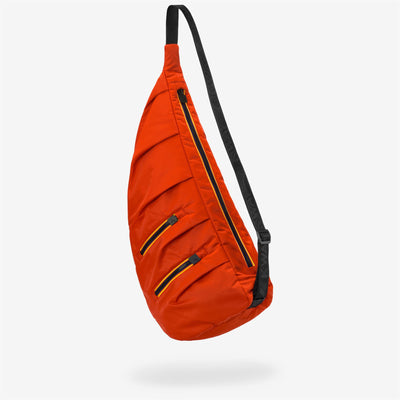 Bags Unisex VERAN SHINY TWILL Shoulder Bag ORANGE PUMPKIN Photo (jpg Rgb)			