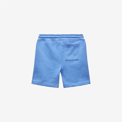 Shorts Boy P. ERIK Sport  Shorts BLUE ULTRAMARINE Dressed Front (jpg Rgb)	