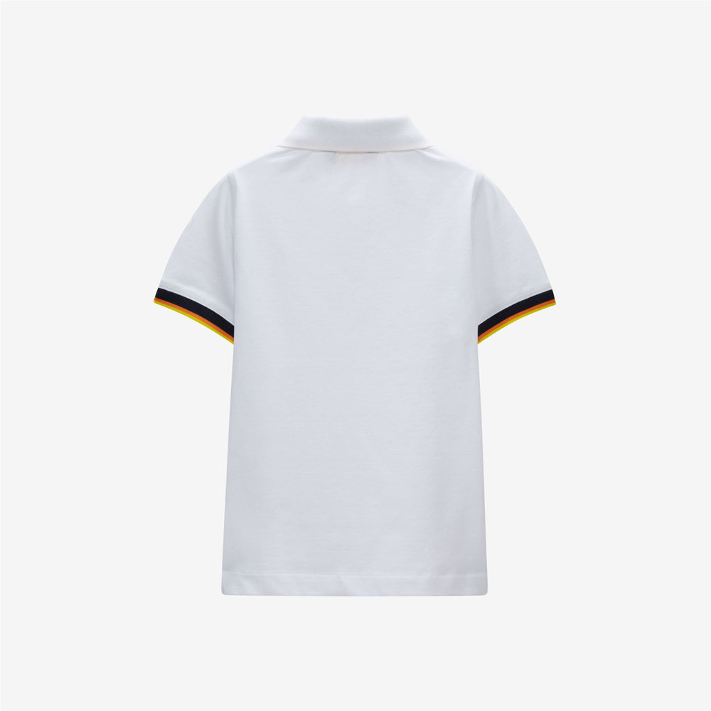 Polo Shirts Boy P. VINCENT Polo WHITE Dressed Front (jpg Rgb)	