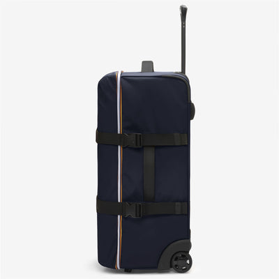 Luggage Bags Unisex BLOSSAC M Trolley BLUE DEPHT-BLACK PURE Dressed Front (jpg Rgb)	