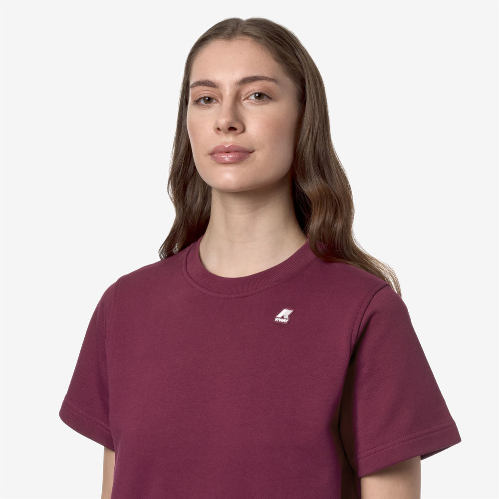 T-ShirtsTop Woman EMELETTE T-Shirt RED DK Detail Double				
