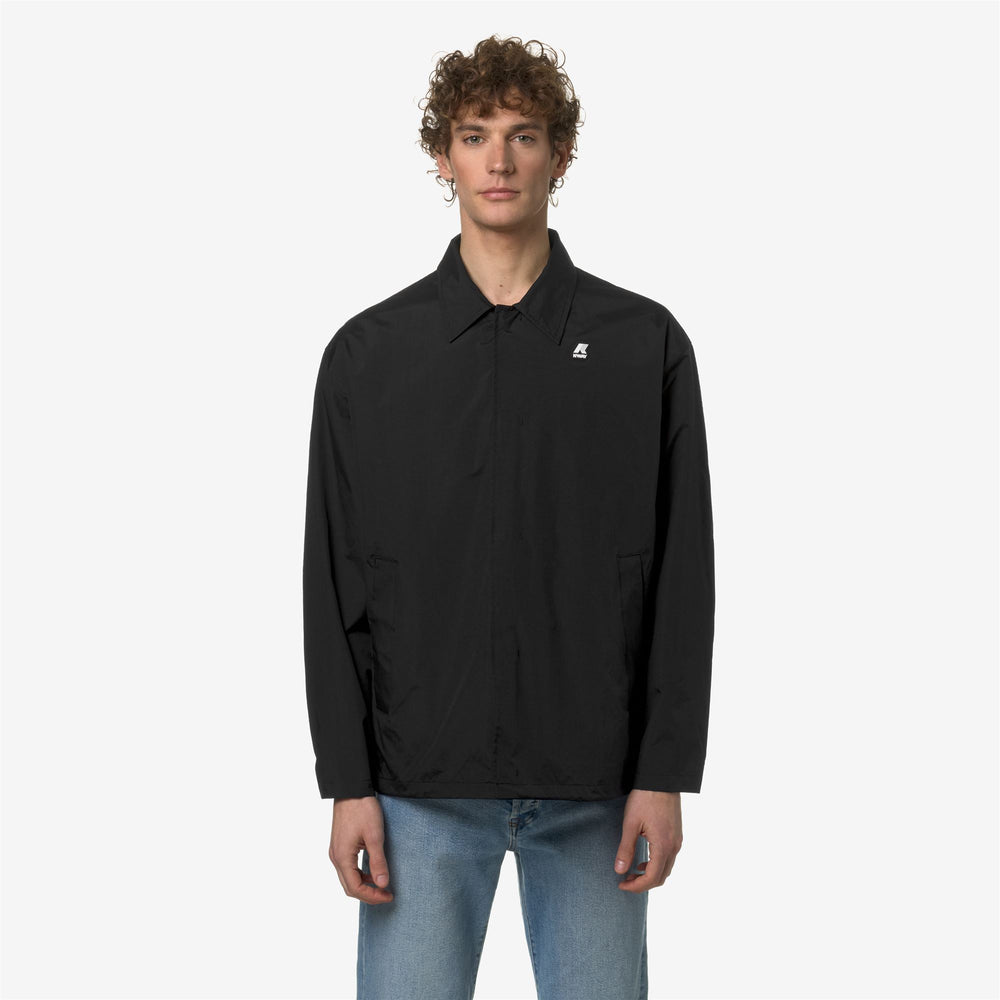 Black Grey Men's Waterproof Short Jacket for City Wear 02