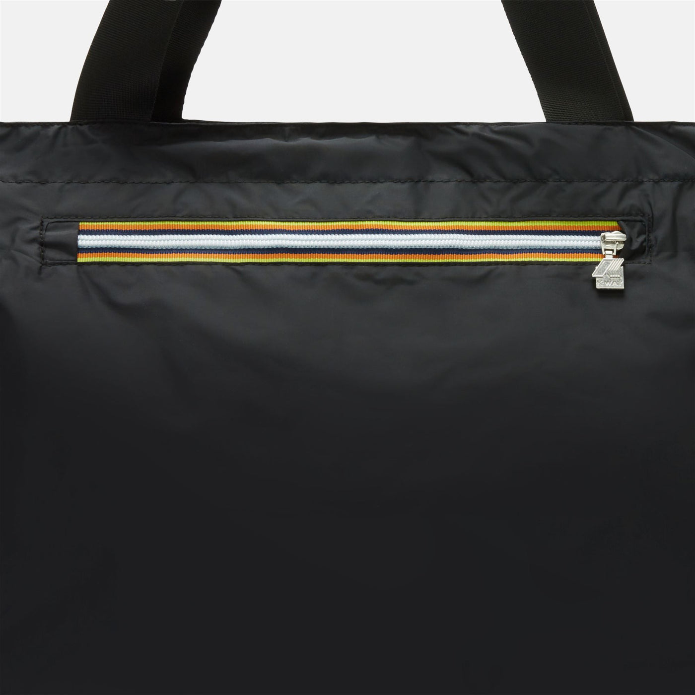 Bags Woman ERINA L Shopping Bag Black Pure | K-Way Dressed Side (jpg Rgb)		
