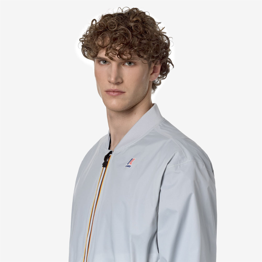 Jackets Unisex LE VRAI 3.0 AMAUREN Short GREY LT Detail Double				