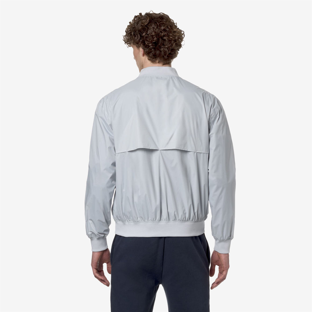 Jackets Unisex LE VRAI 3.0 AMAUREN Short GREY LT Dressed Front Double		