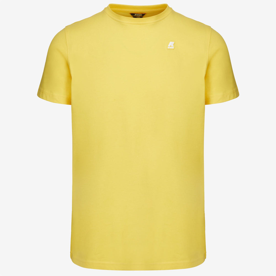 T-ShirtsTop Man ELLIOT BACK THICK 3D PRINT LOGO T-Shirt YELLOW SUNSTRUCK Photo (jpg Rgb)			