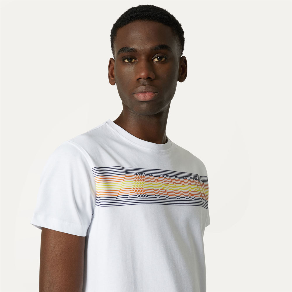 T-ShirtsTop Man ACEL T-Shirt WHITE Detail Double				