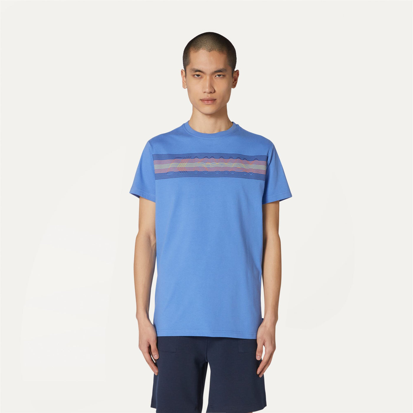 T-ShirtsTop Man ACEL T-Shirt BLUE ULTRAMARINE Dressed Back (jpg Rgb)		