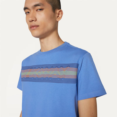 T-ShirtsTop Man ACEL T-Shirt BLUE ULTRAMARINE Detail Double				