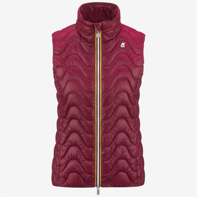 Jackets Woman VIOLE QUILTED WARM Short RED DK Photo (jpg Rgb)			