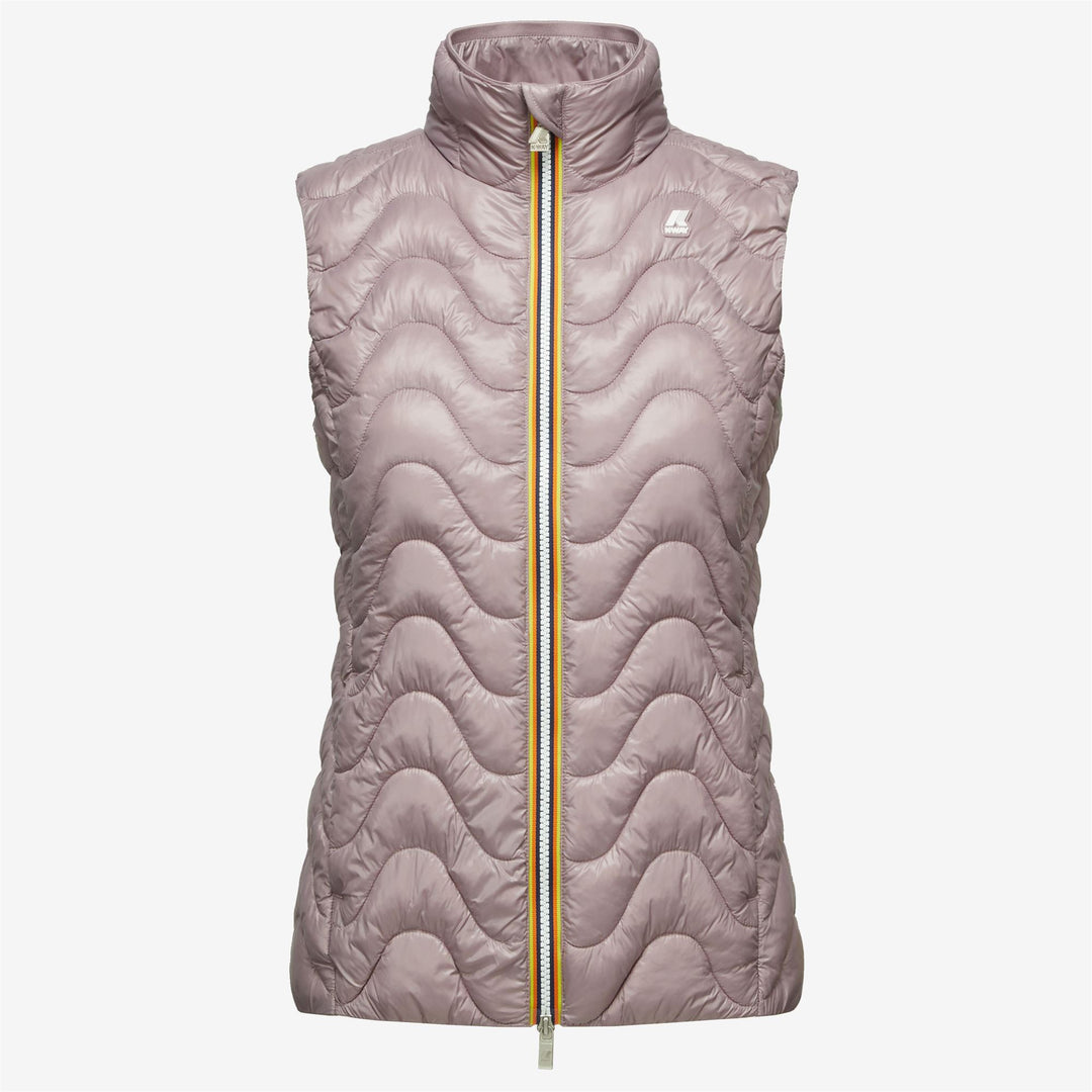 Jackets Woman VIOLE QUILTED WARM Short VIOLET DUSTY Photo (jpg Rgb)			