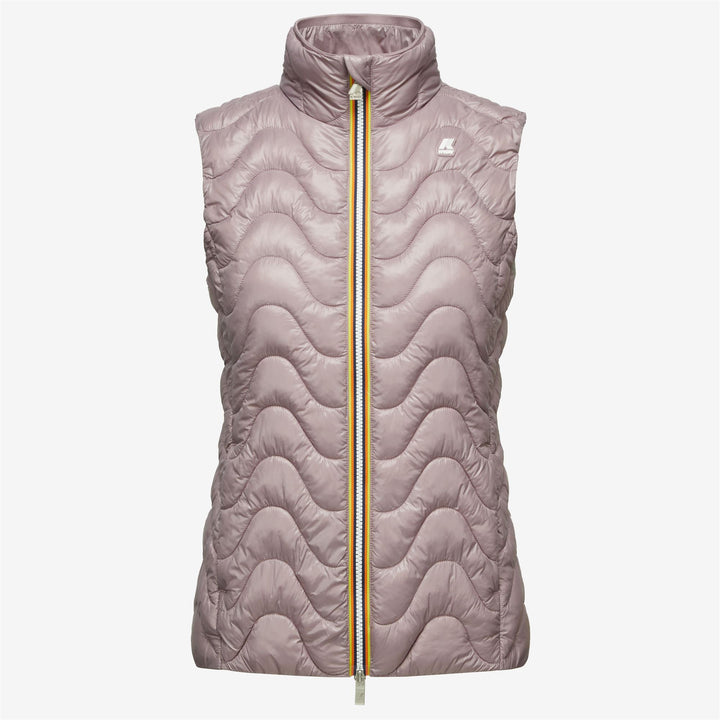 Jackets Woman VIOLE QUILTED WARM Short VIOLET DUSTY Photo (jpg Rgb)			