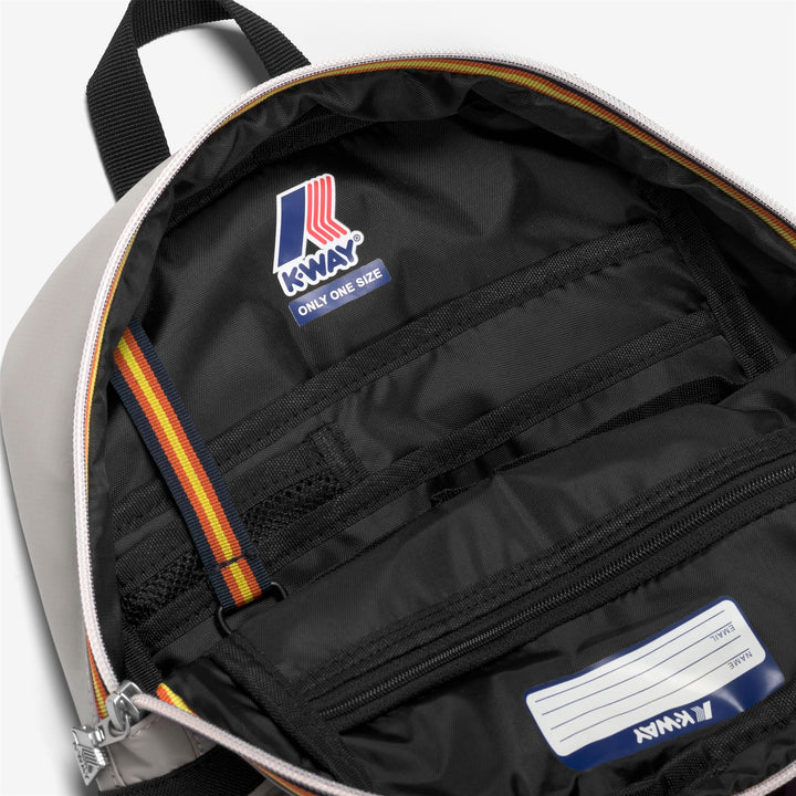 Bags Unisex SMALL LAON Backpack BEIGE LT Dressed Side (jpg Rgb)		