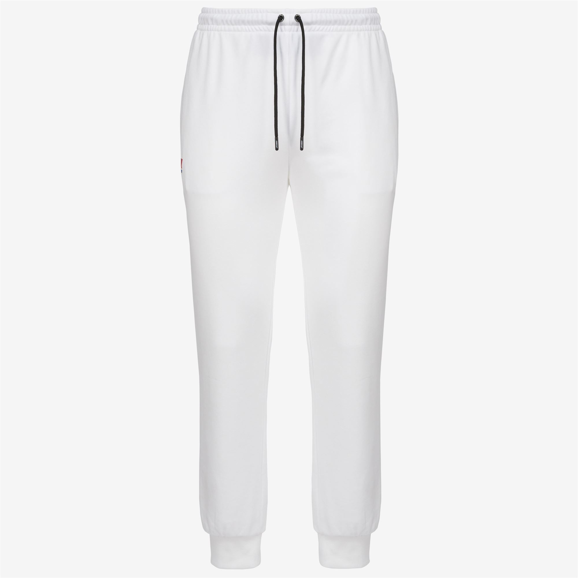 Pants Unisex LE VRAI BISHOP POLY COTTON Sport Trousers WHITE – K-Way.com