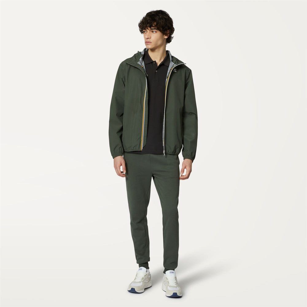 Pantaloni Sportivi Unisex Verde Scuro per Jogging in Città 02