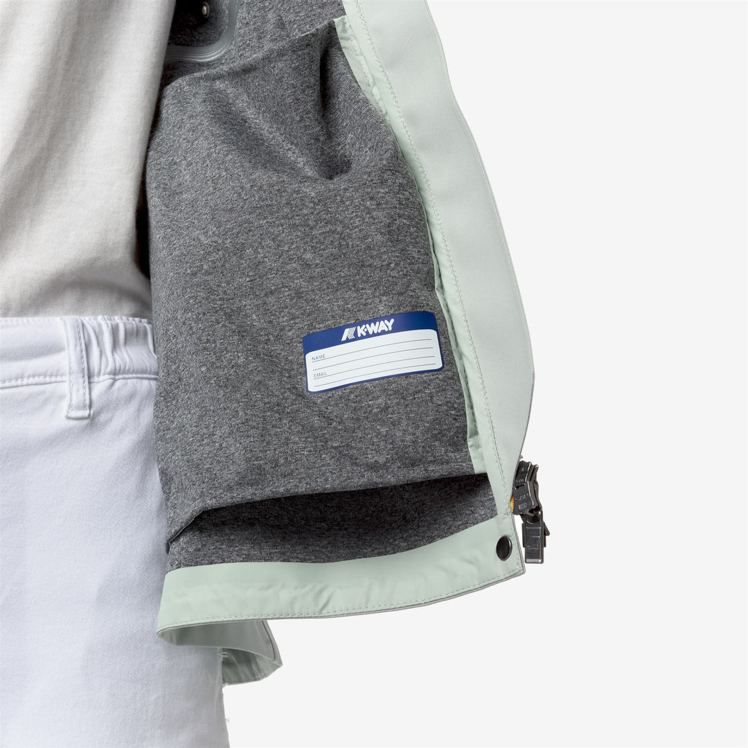 Grey Women's Mid-Length Water-Resistant City Jacket main