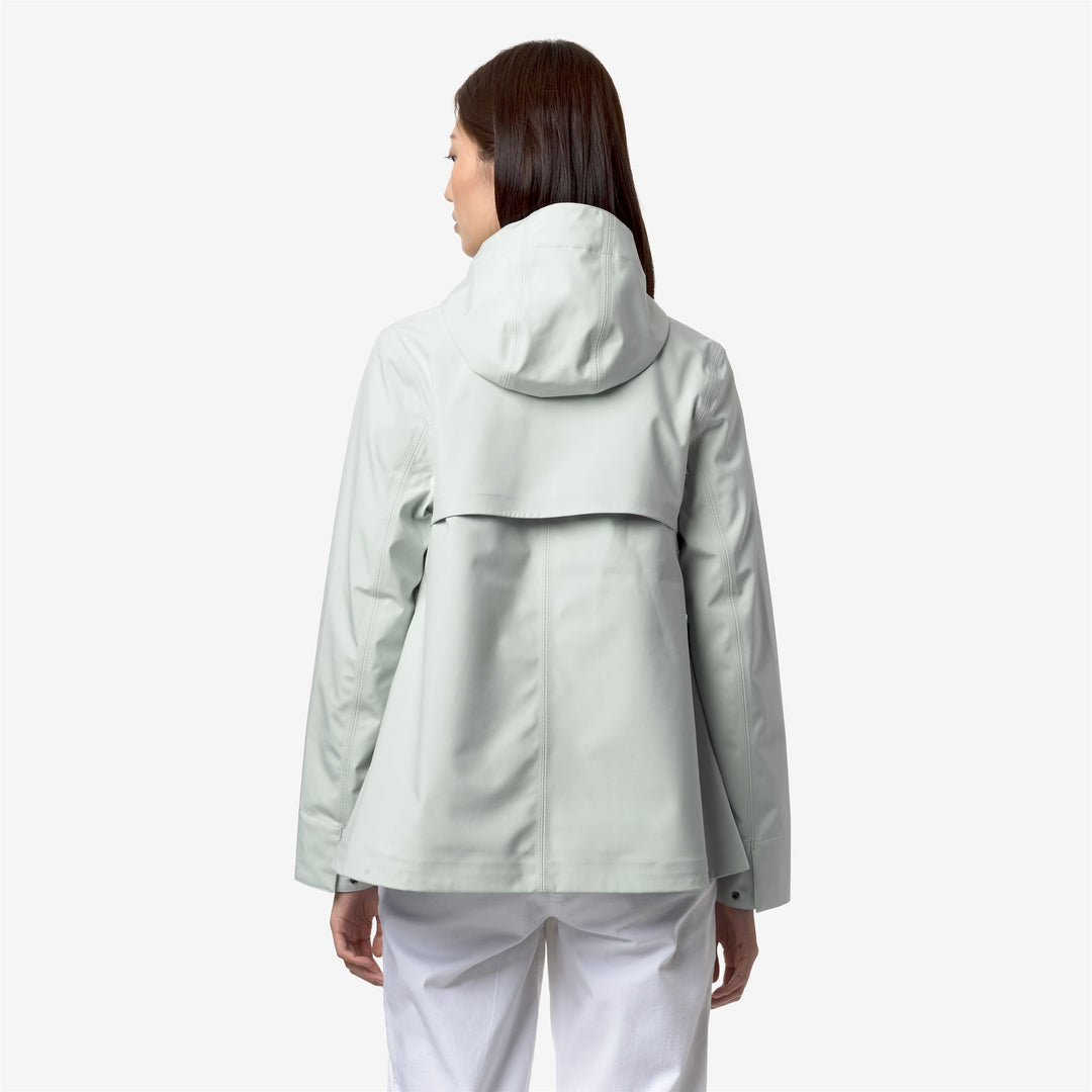 Grey Women's Mid-Length Water-Resistant City Jacket main