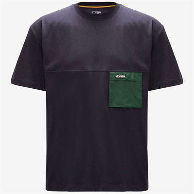 T-ShirtsTop Unisex MIXMAKE ESAIE T-Shirt BLUE DEPHT-GREEN DK Photo (jpg Rgb)			