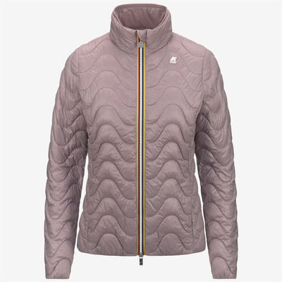 Jackets Woman VIOLETTE QUILTED WARM Short VIOLET DUSTY Photo (jpg Rgb)			