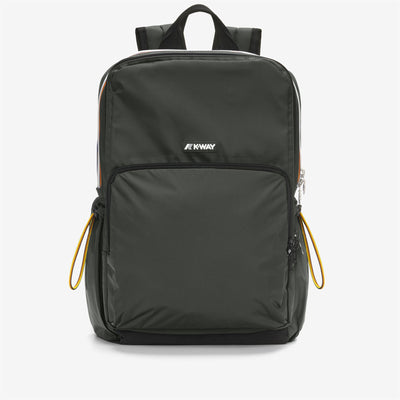 Bags Unisex GIZY Backpack GREEN BLACKISH Photo (jpg Rgb)			