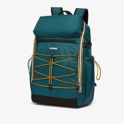 Bags Unisex MONTE LIMAR Backpack GREEN PETROL Dressed Front (jpg Rgb)	