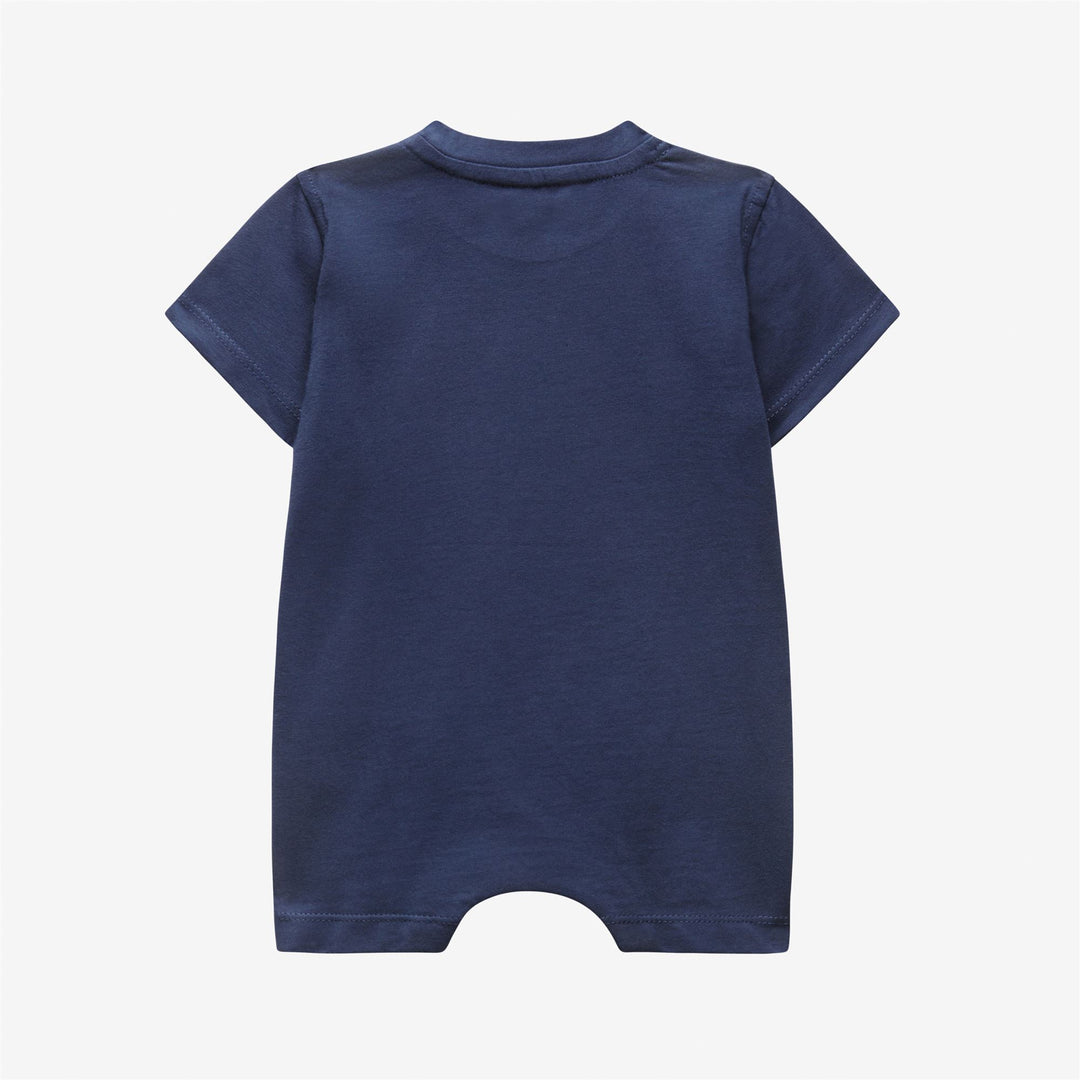 T-ShirtsTop Kid unisex E. DOTTIELLE BODY BLUE INDIGO Dressed Front (jpg Rgb)	