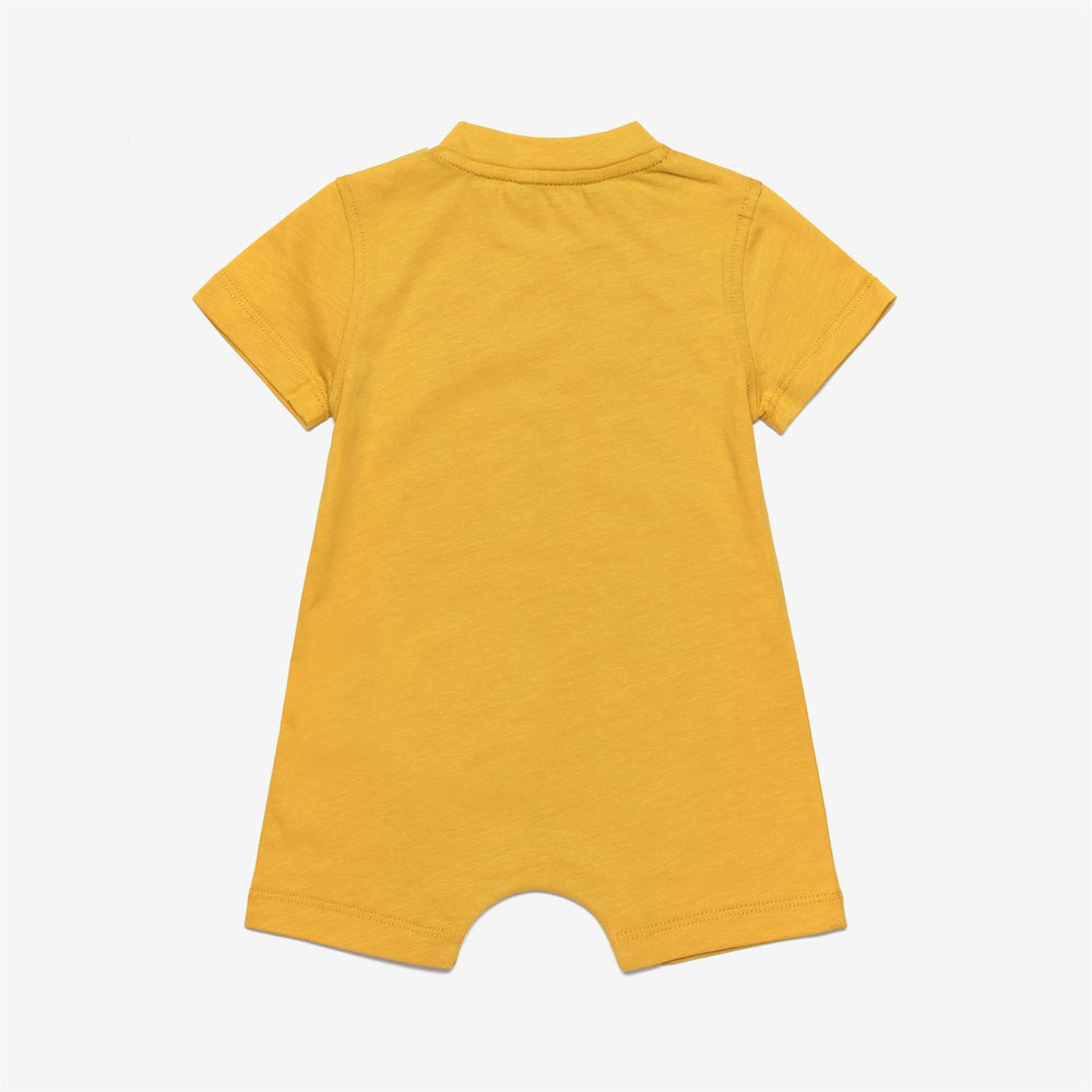 T-ShirtsTop Kid unisex E. DOTTIELLE BODY YELLOW MIMOSA Dressed Front (jpg Rgb)	