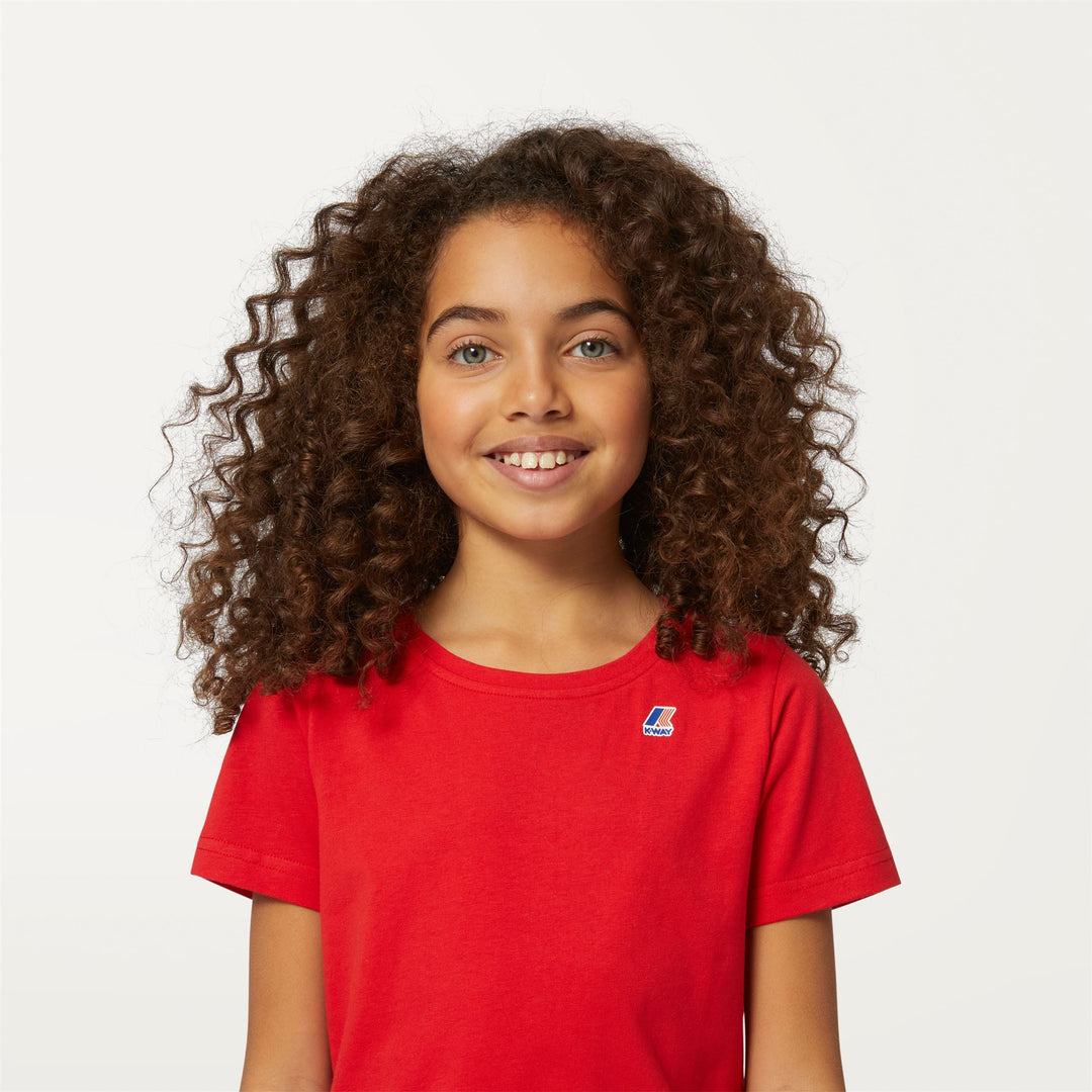 T-ShirtsTop Kid unisex P. LE VRAI 3.0 EDOUARD T-Shirt RED Detail Double				