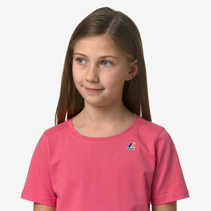 T-ShirtsTop Kid unisex P. LE VRAI 3.0 EDOUARD T-Shirt PINK MD Detail Double				
