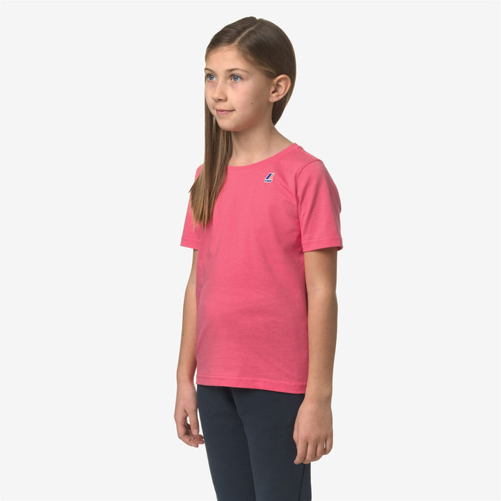 T-ShirtsTop Kid unisex P. LE VRAI 3.0 EDOUARD T-Shirt PINK MD Detail (jpg Rgb)			
