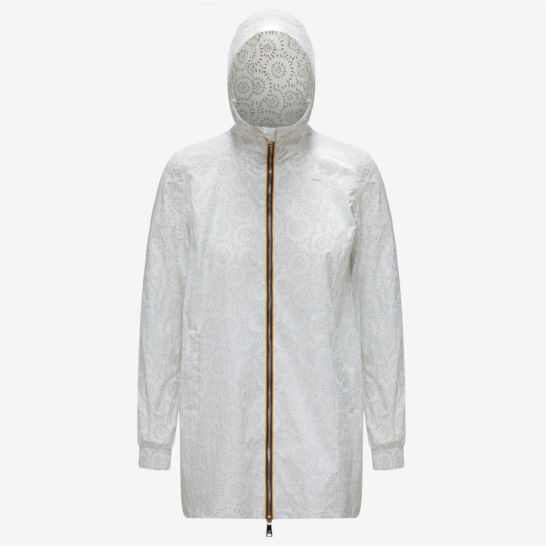 Jackets Woman SOPHIE EMBOSSED GRAPHIC NY Mid WHITE EMBOSSED CIRCLE Photo (jpg Rgb)			