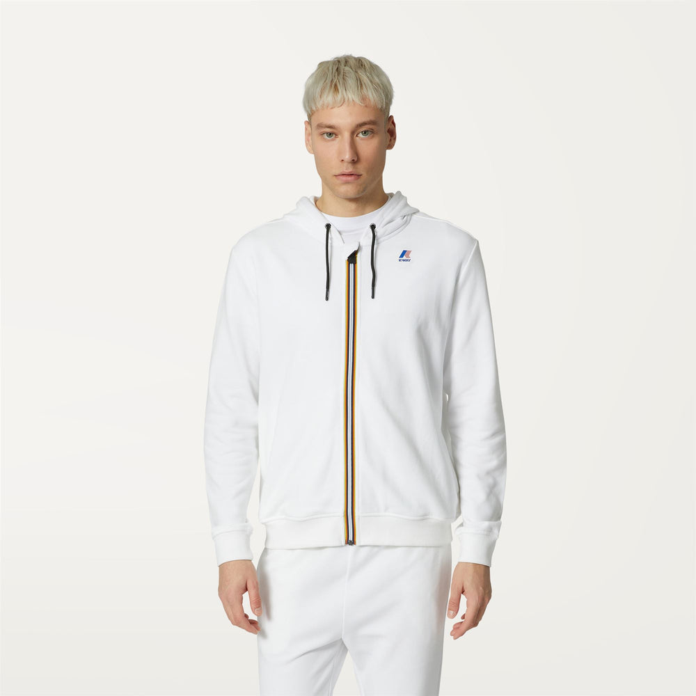 Giacca Leggera in Fleece Unisex Grigia e Bianca per Uso Cittadino 02