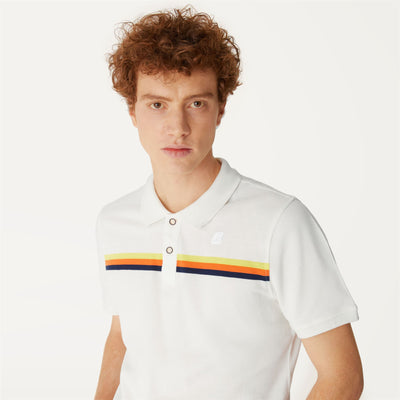 Polo Shirts Man WILSON Polo WHITE Detail Double				