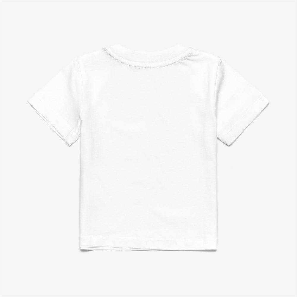 T-ShirtsTop Kid unisex E. PETE LOGO T-Shirt WHITE Dressed Front (jpg Rgb)	