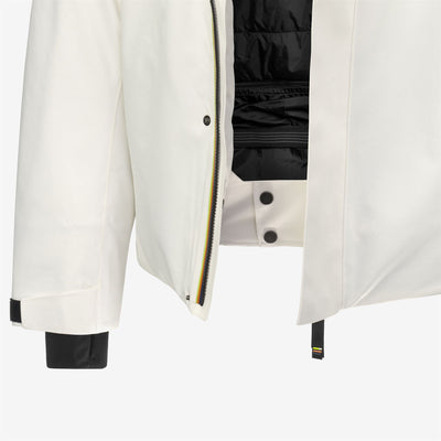 Jackets Man MALAMOT MICRO TWILL 2 LAYERS Mid WHITE GARDENIA Dressed Front (jpg Rgb)	