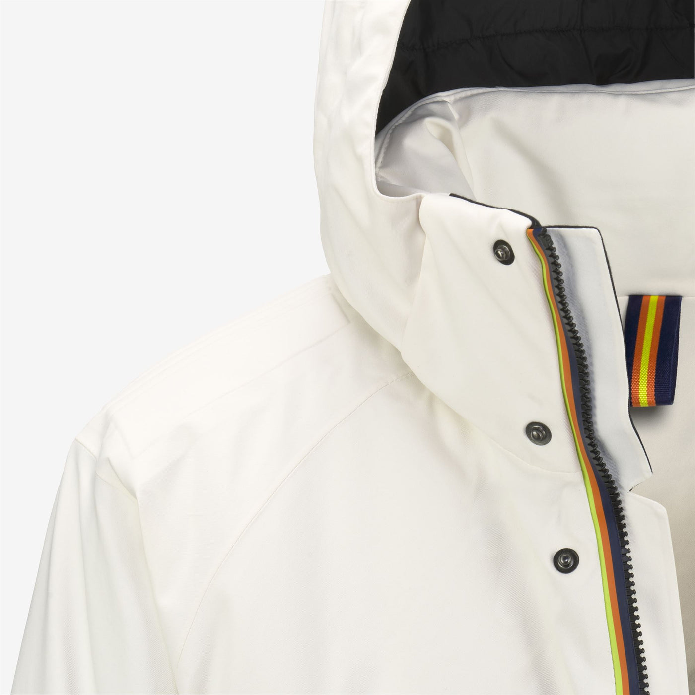 Jackets Man MALAMOT MICRO TWILL 2 LAYERS Mid WHITE GARDENIA Dressed Side (jpg Rgb)		