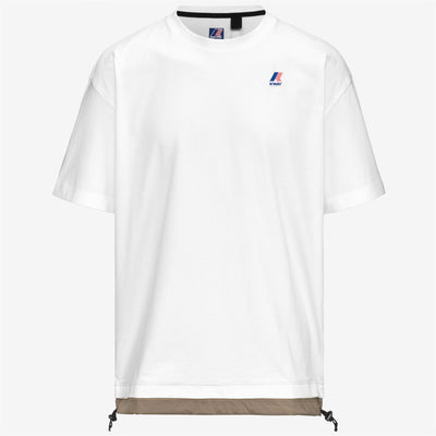 T-ShirtsTop Unisex LE VRAI SERILLE NYLON PC T-Shirt WHITE - BEIGE TAUPE Photo (jpg Rgb)			