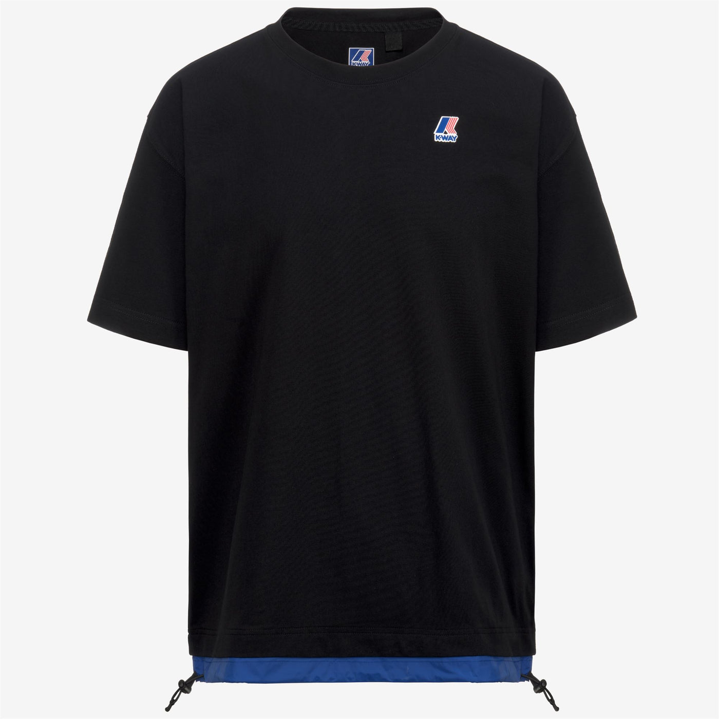 T-ShirtsTop Unisex LE VRAI SERILLE NYLON PC T-Shirt BLACK PURE - BLUE ROYAL MARINE Photo (jpg Rgb)			