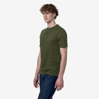 T-ShirtsTop Man ODOM ESTABLISHED T-Shirt GREEN CYPRESS Detail (jpg Rgb)			