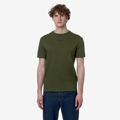 T-ShirtsTop Man ODOM ESTABLISHED T-Shirt GREEN CYPRESS Dressed Back (jpg Rgb)		