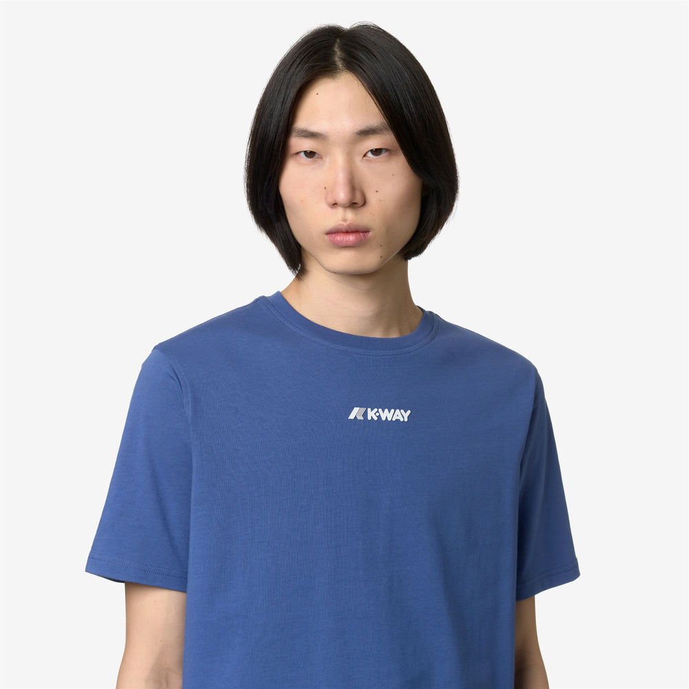 T-ShirtsTop Man ODOM ESTABLISHED T-Shirt BLUE FIORD Detail Double				