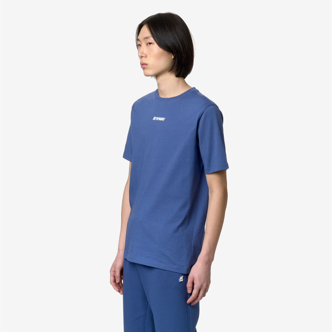 T-ShirtsTop Man ODOM ESTABLISHED T-Shirt BLUE FIORD Detail (jpg Rgb)			